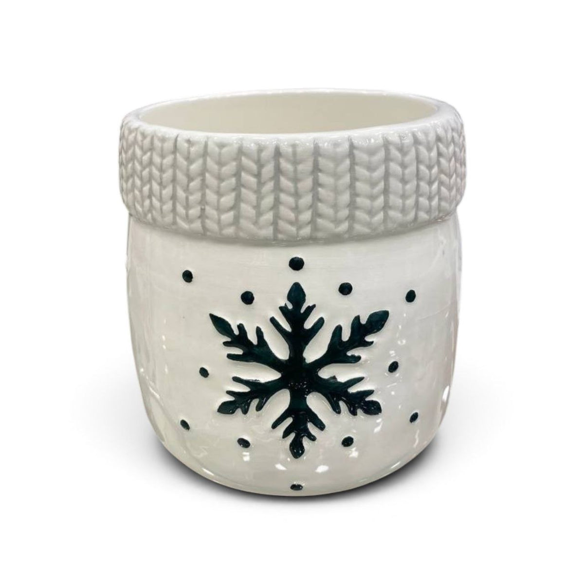 Christmas Star plant pot