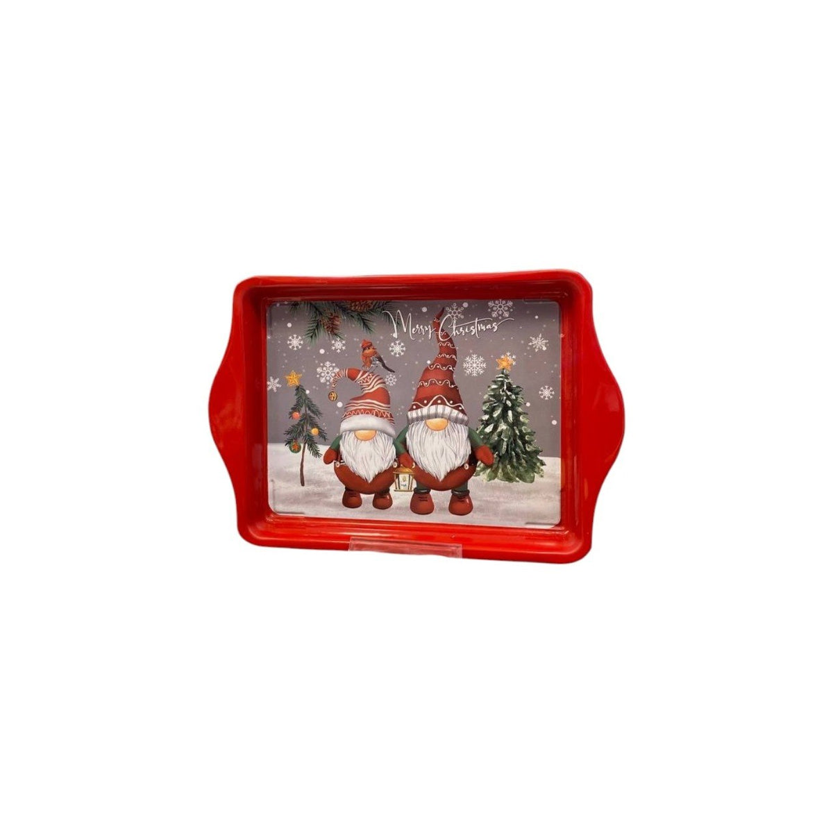 Rectangular metal tray 15x22