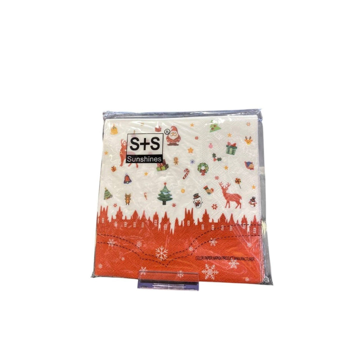 Pack of Christmas paper tissues (20 count)