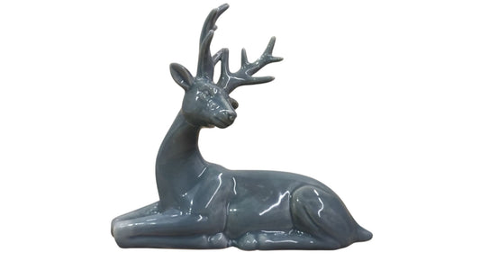 Gray ceramic Deer