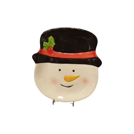 Snowman face plate