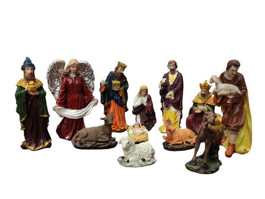 Color Nativity Set