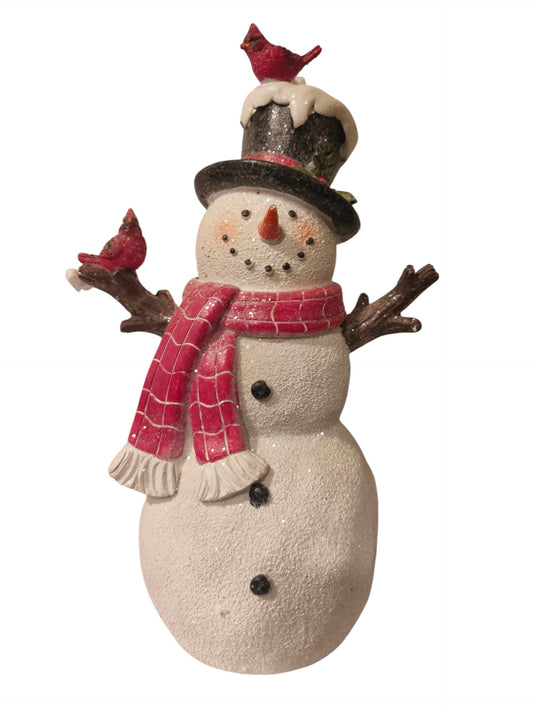 Snowman With black hat