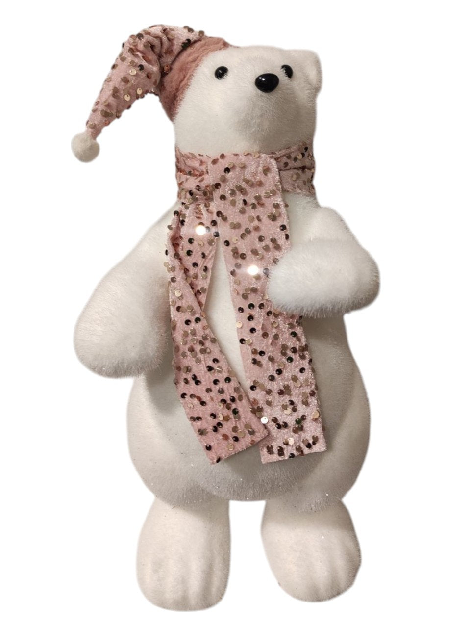 Big pink hat teddy bear