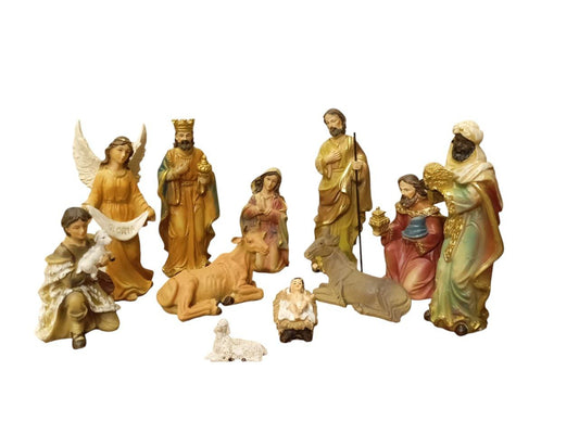 Color Nativity Set
