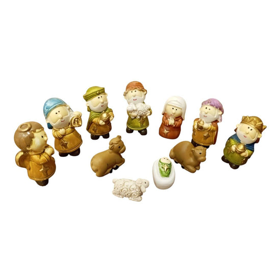 Small Color Nativity Set