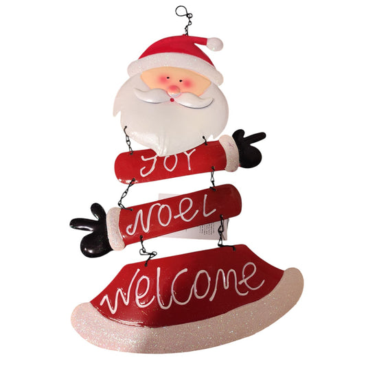 Christmas Hanging Santa Claus Sign