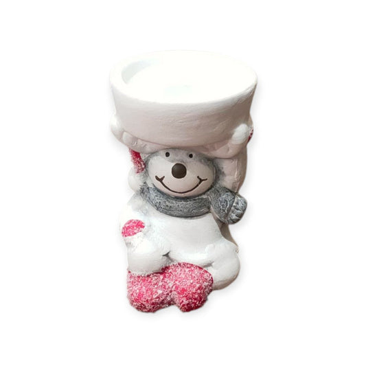 sitting Teddy bear candle