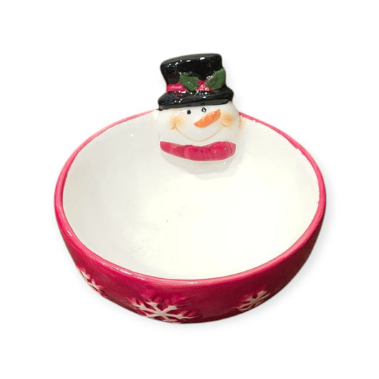 Christmas soup bowl
