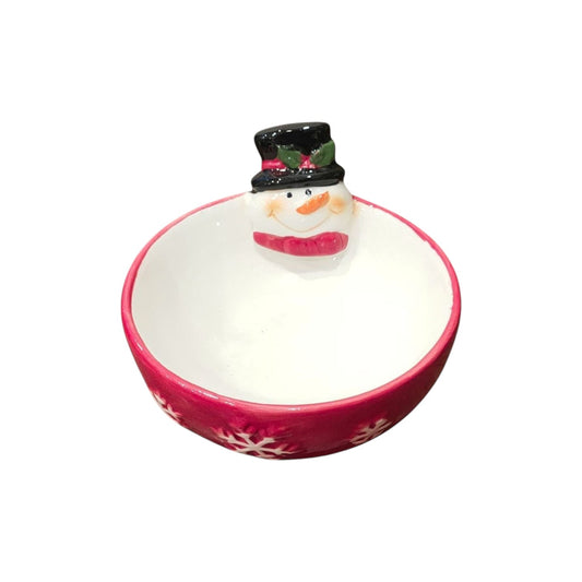 Christmas soup bowl