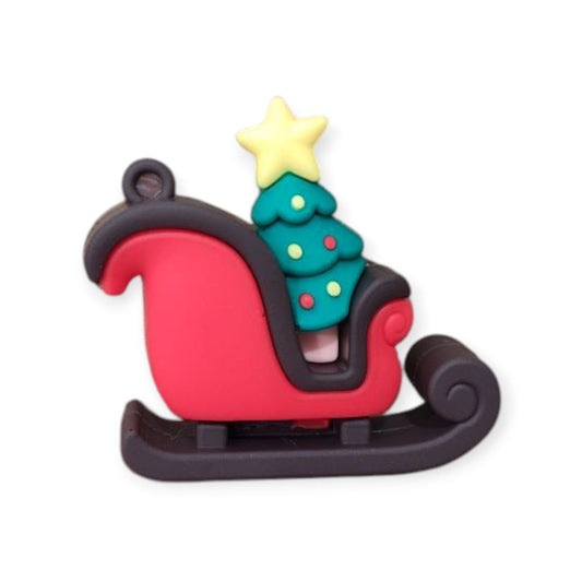 Santa Claus Car Magnet Rubber