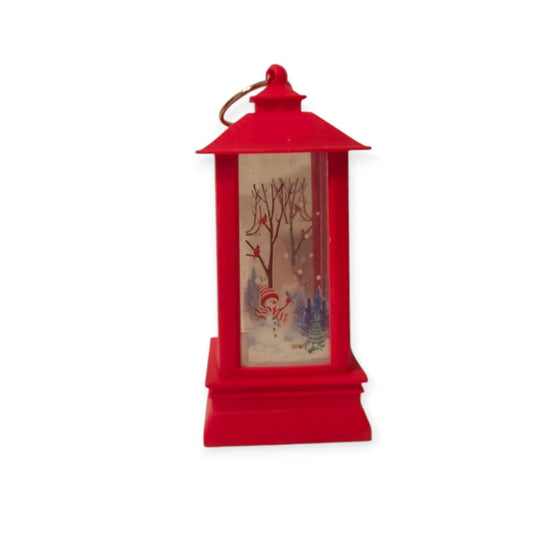 red Christmas lantern
