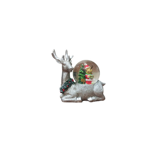 Silver gazelle water bowl
