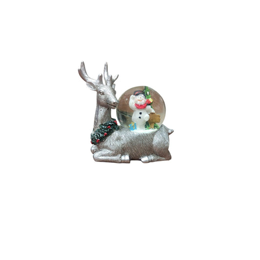 Silver gazelle water bowl