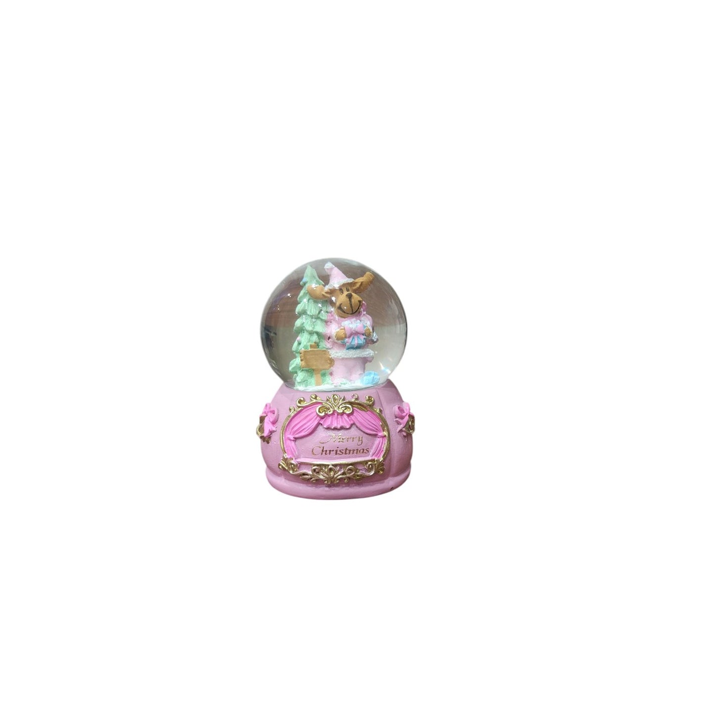 Pink water bowl