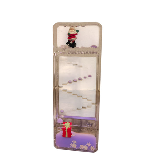Christmas ladder water clock
