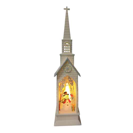 Christmas light church