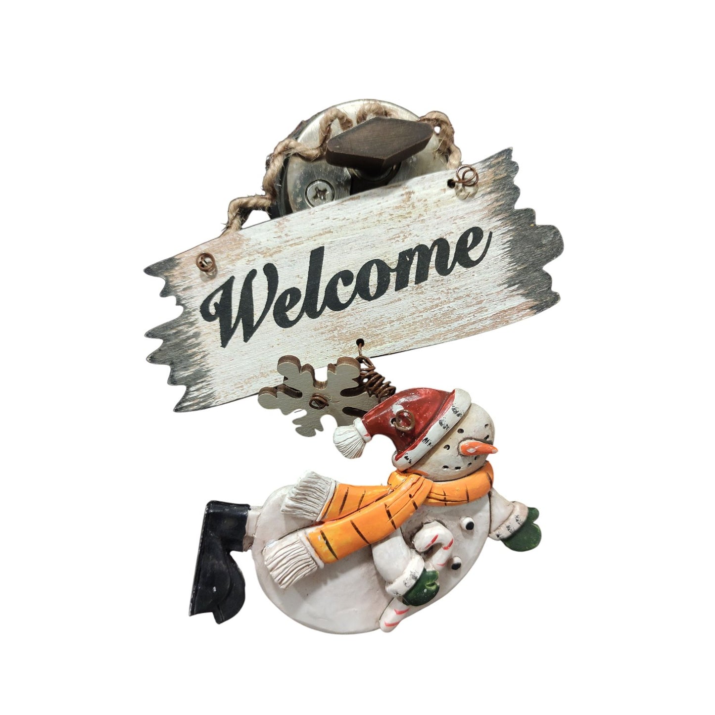 Snowman's Door Hanger