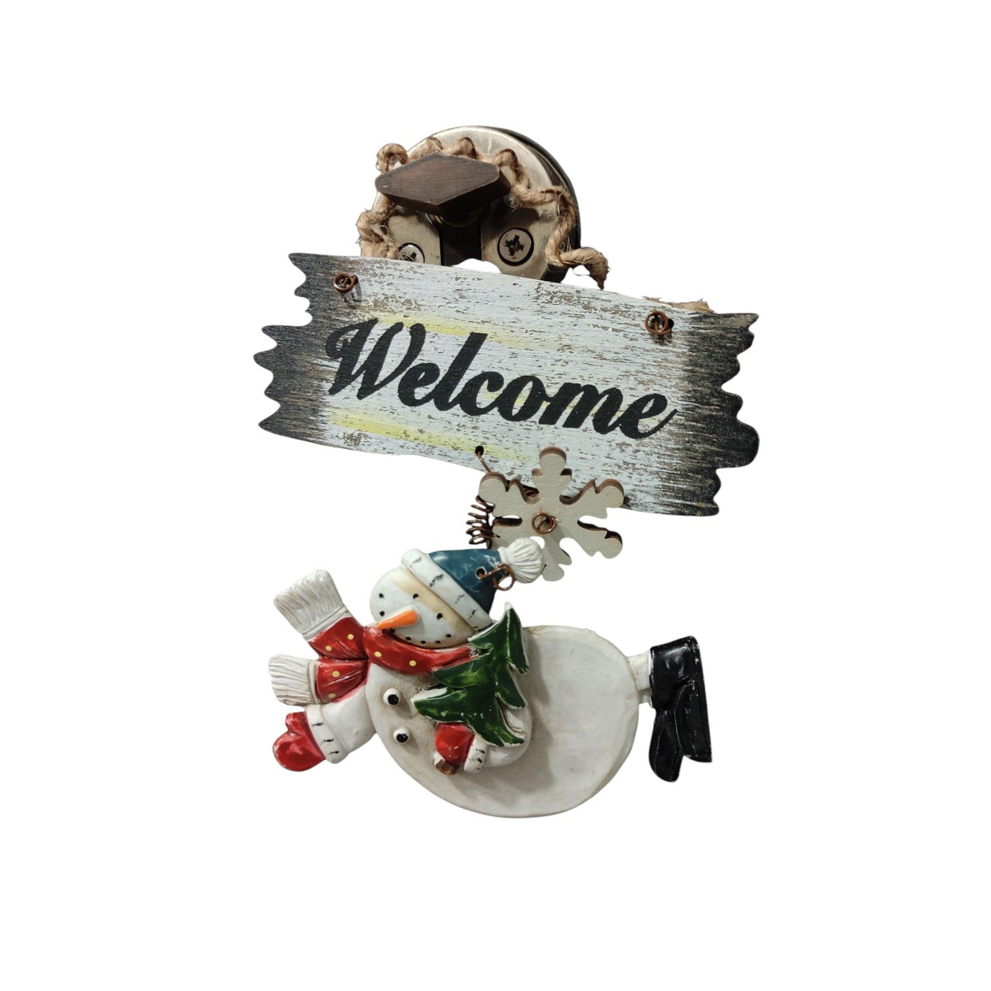 Snowman's Door Hanger