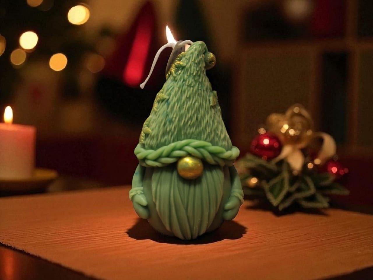 Santa candle