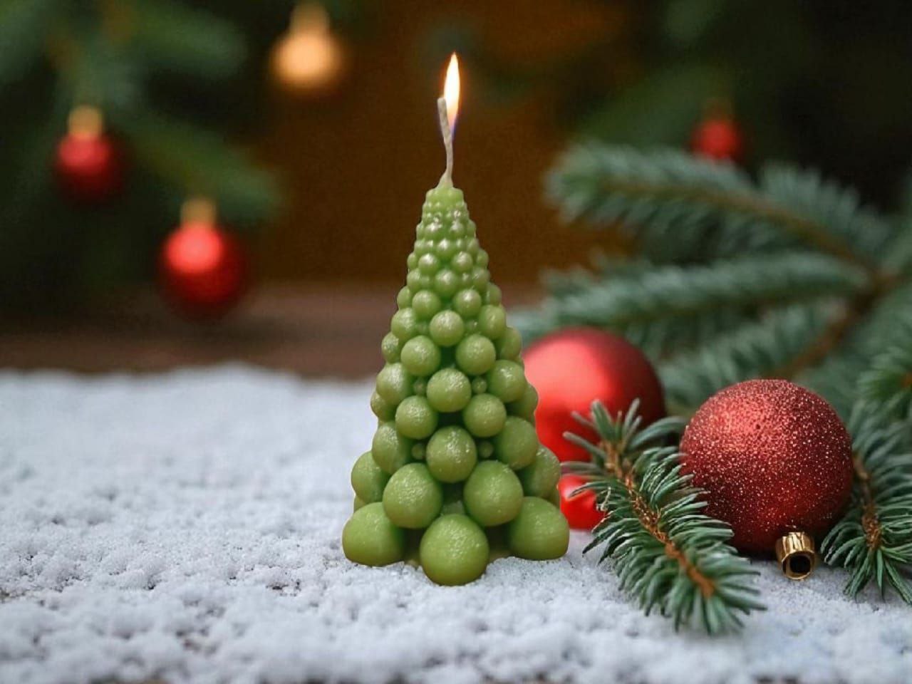 candle tree ball