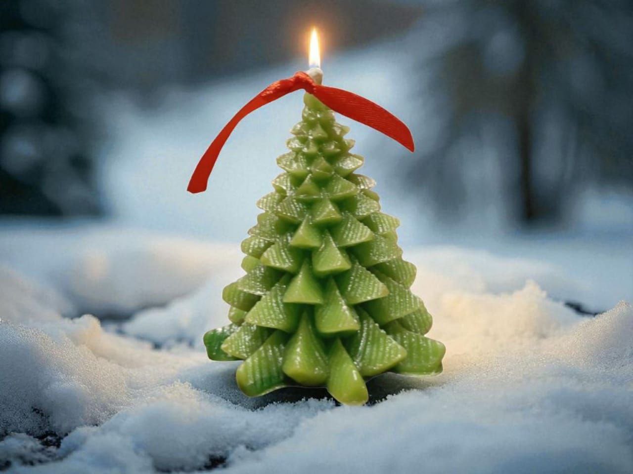 Tree candle