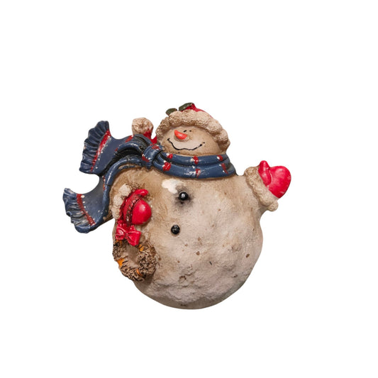 Snowman statue