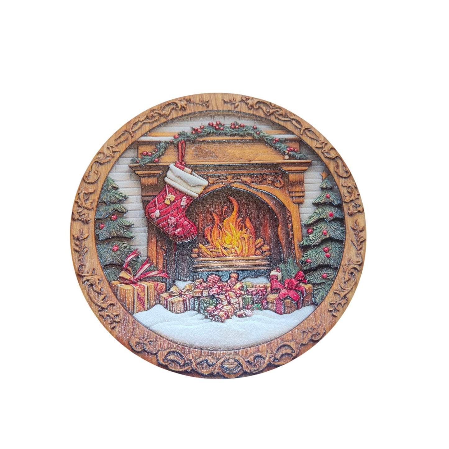3D ceramic coaster