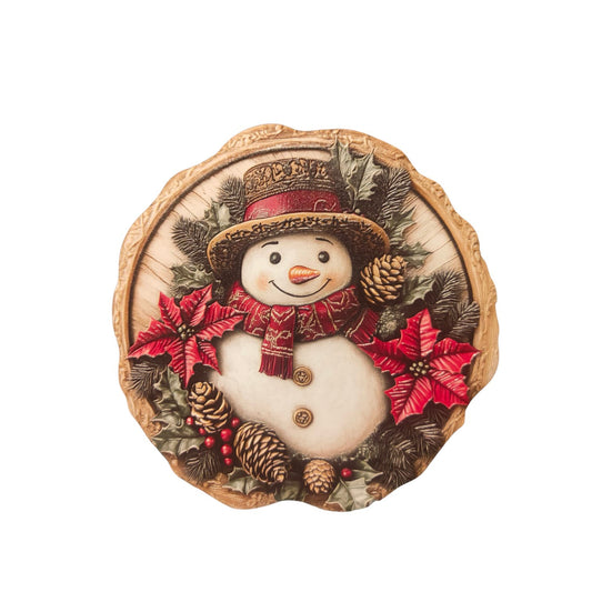 3D Circular Ceramic Coaster
