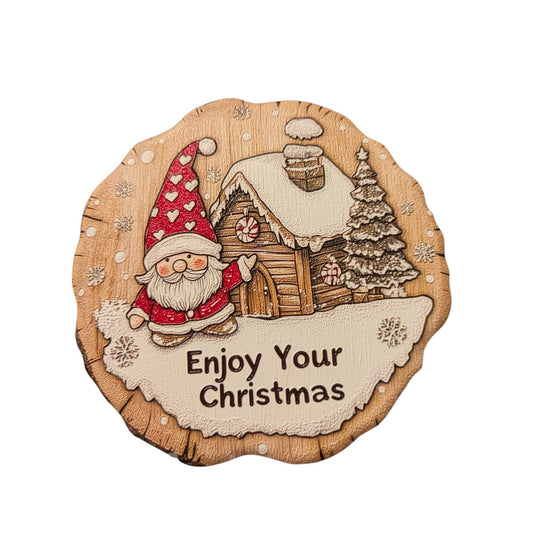 3D Circular Ceramic Coaster