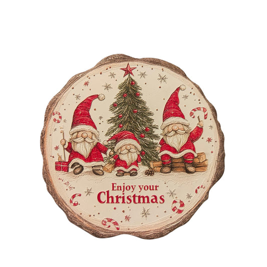 3D Circular Ceramic Coaster