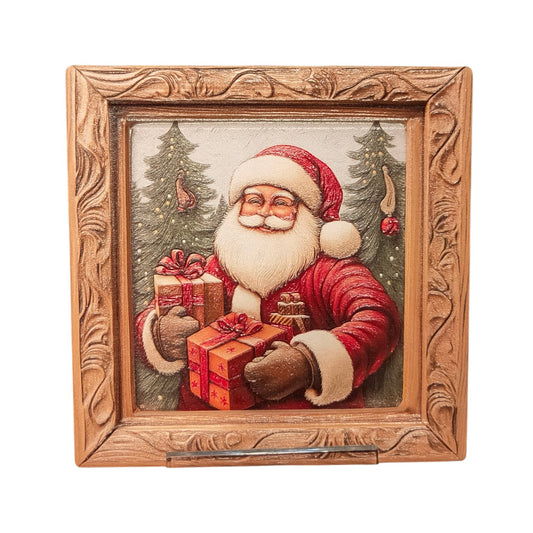 3D Square Ceramic Coaster