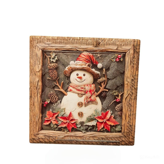3D Square Ceramic Coaster