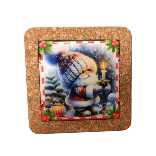 Square ceramic foam coaster
