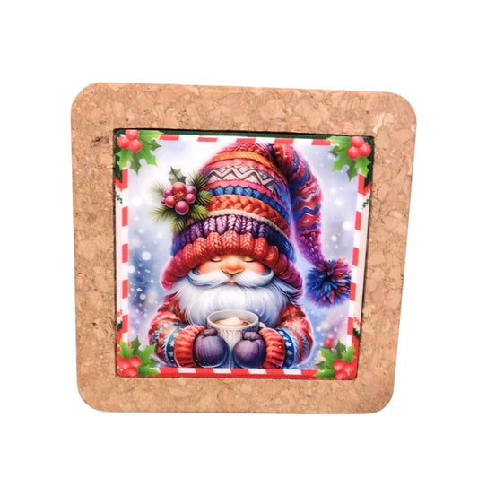 Square ceramic foam coaster