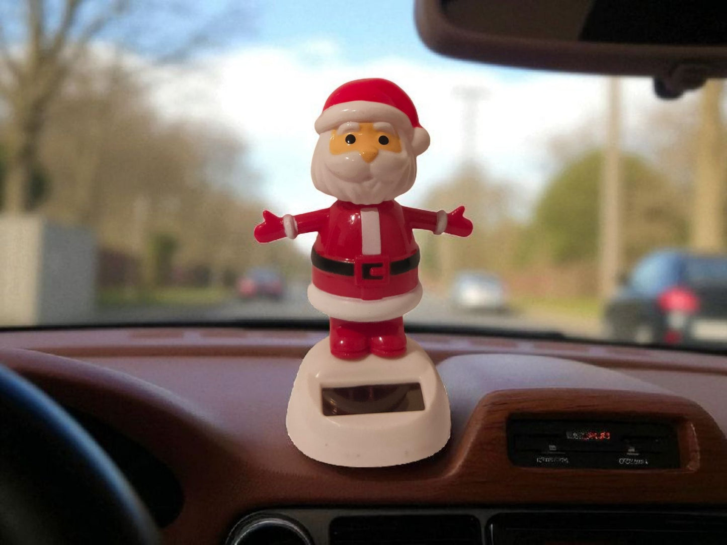 Santa is animated