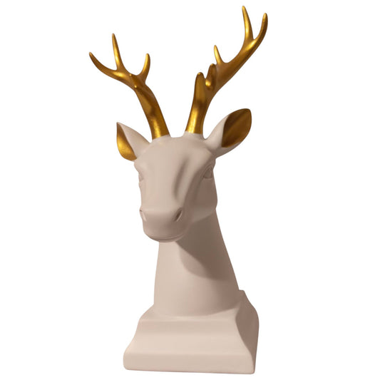 Gazelle head statue
