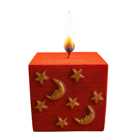 square red candle