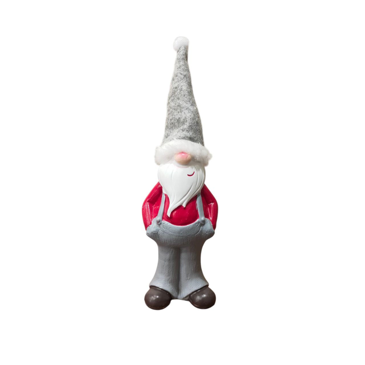 Santa salopette standing