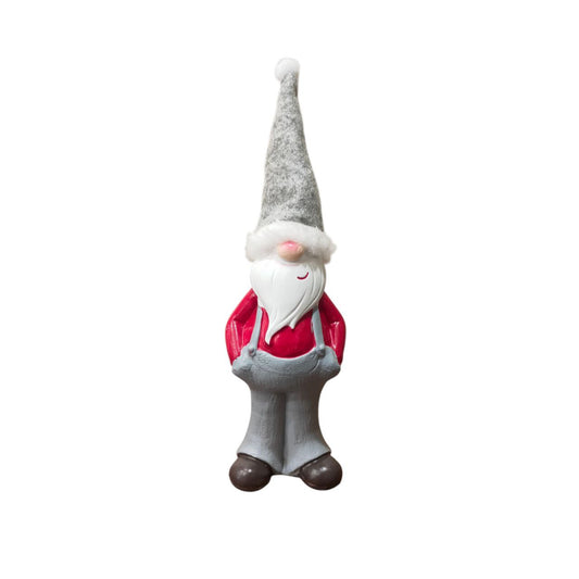 Santa salopette standing