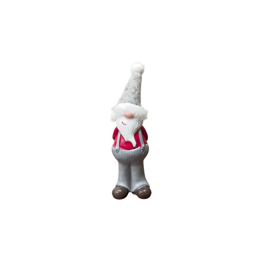 Santa salopette standing