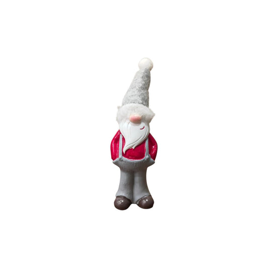 Santa salopette standing