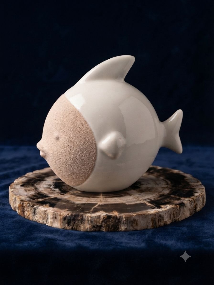 Ceramic decorative fish