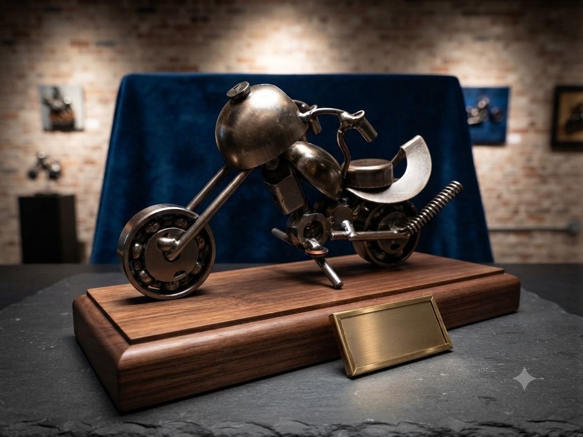 Metal motorcycle