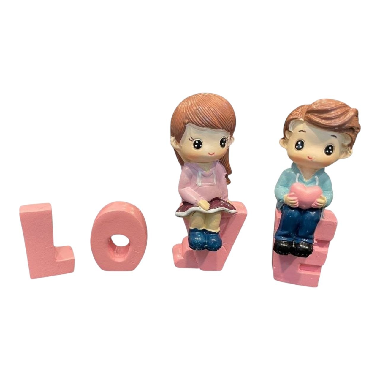 Seated LOVE statue