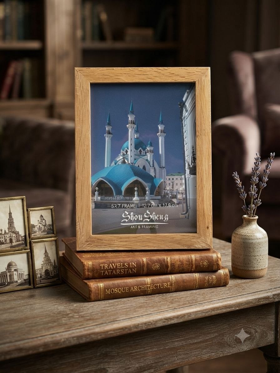 Wooden frame, 15x21 cm