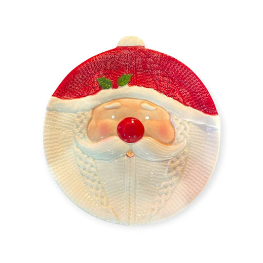 Round Santa face plate