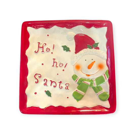 3D Santa Plate