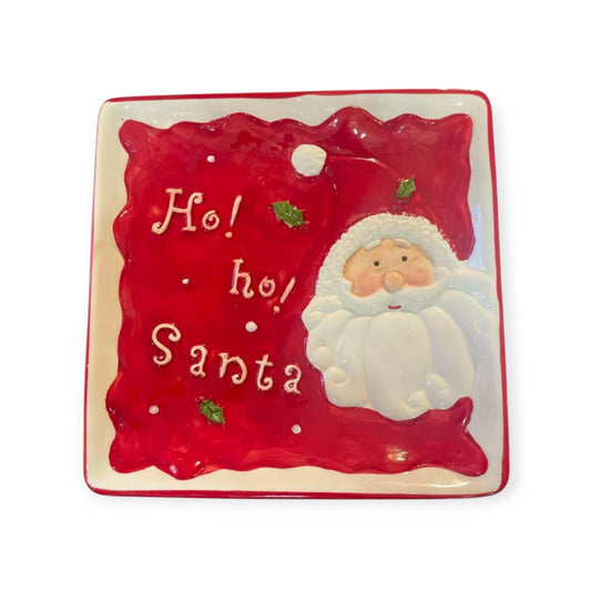 3D Santa Plate