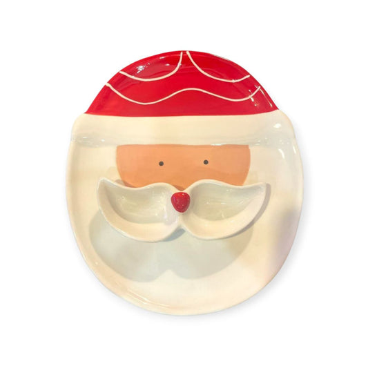Large Christmas Santa Chip & Dip Platter
